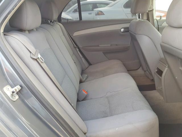 1G1ZG57B484283278 - 2008 CHEVROLET MALIBU LS Сұр фото 6