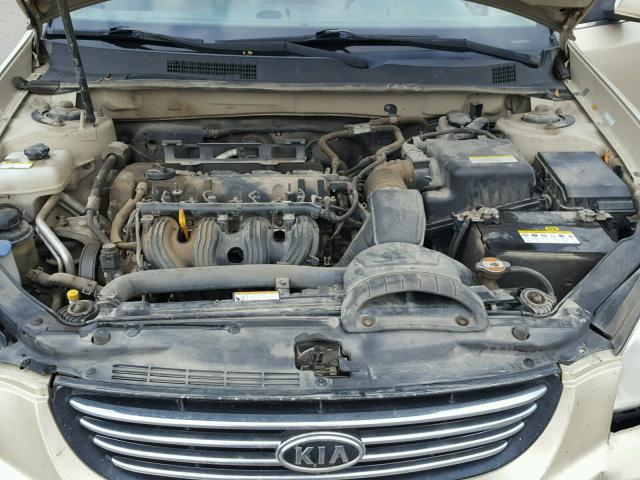 KNAGE123785177394 - 2008 KIA OPTIMA GOLD photo 7