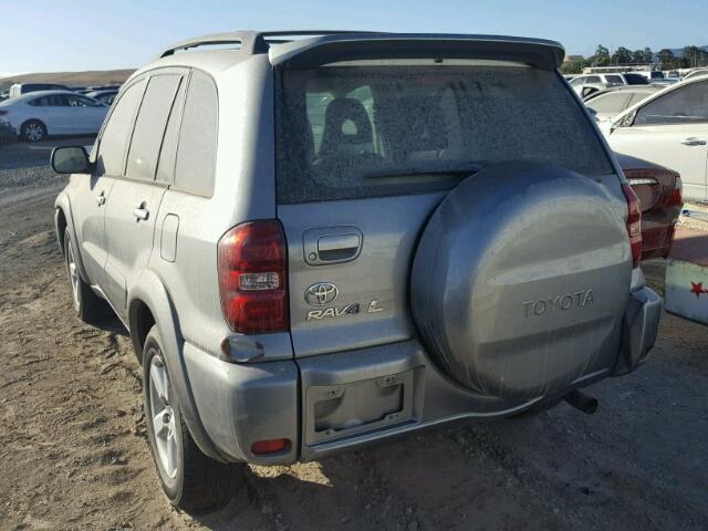 JTEHD20V240032691 - 2004 TOYOTA RAV4 GRAY photo 3