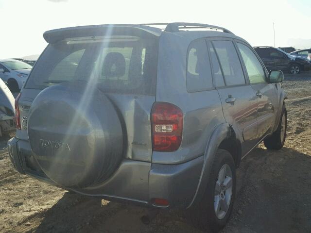 JTEHD20V240032691 - 2004 TOYOTA RAV4 GRAY photo 4