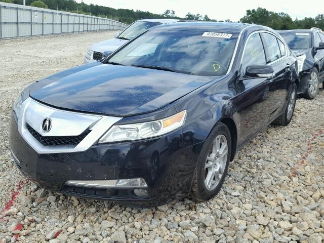 19UUA8F53AA020207 - 2010 ACURA TL BLACK photo 2