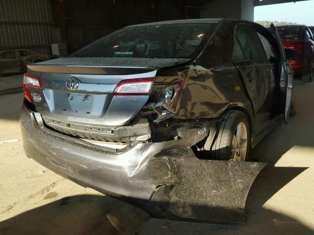 4T1BF1FK5EU742329 - 2014 TOYOTA CAMRY L GRAY photo 4