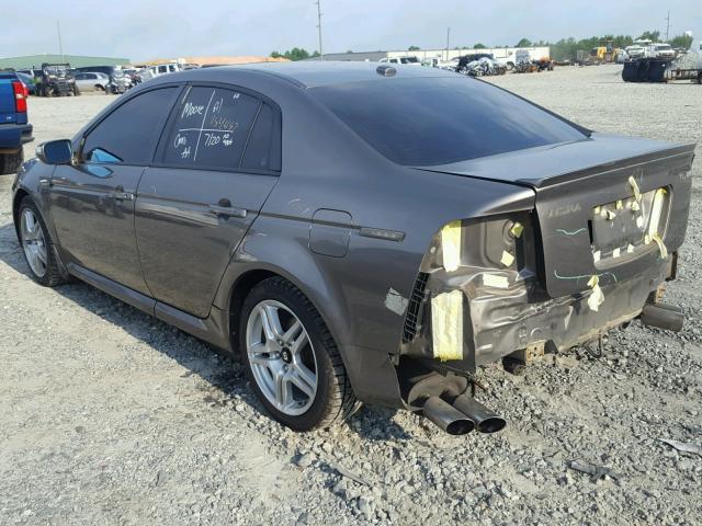 19UUA76568A025521 - 2008 ACURA TL TYPE S BROWN photo 3