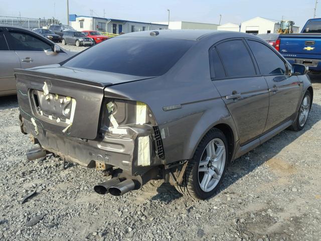 19UUA76568A025521 - 2008 ACURA TL TYPE S BROWN photo 4