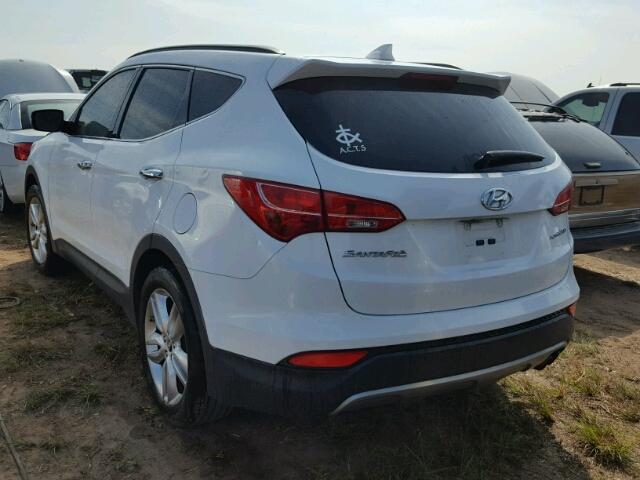 5XYZU3LA0DG042623 - 2013 HYUNDAI SANTA FE S WHITE photo 3