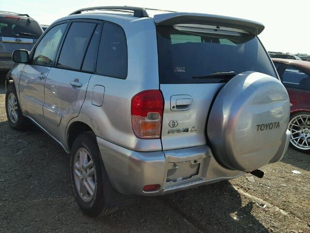 JTEGH20V326009835 - 2002 TOYOTA RAV4 SILVER photo 3