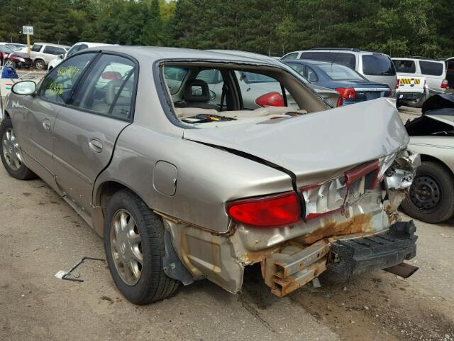 2G4WB55K021216817 - 2002 BUICK REGAL TAN photo 3