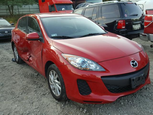 JM1BL1LP5D1835106 - 2013 MAZDA 3 I RED photo 1