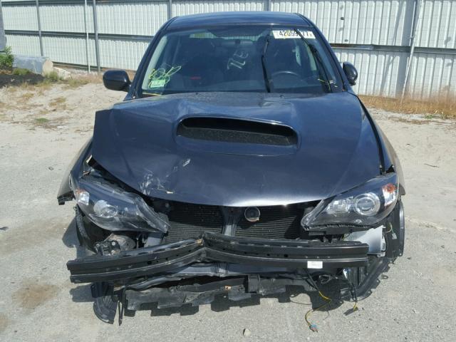 JF1GE7G67AG514798 - 2010 SUBARU IMPREZA GRAY photo 9