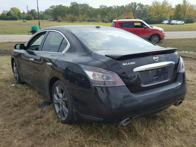 1N4AA5AP2DC816406 - 2013 NISSAN MAXIMA S PURPLE photo 3