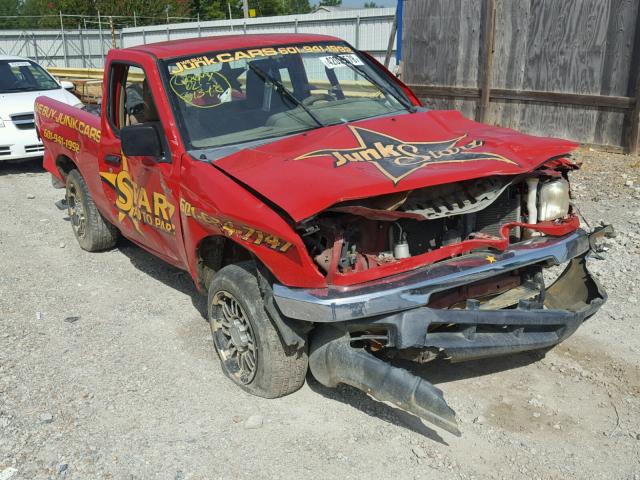 1N6DD21S6WC332546 - 1998 NISSAN FRONTIER X RED photo 1