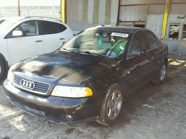 WAUAH68DX1A106584 - 2001 AUDI A4 2.8 BLACK photo 2