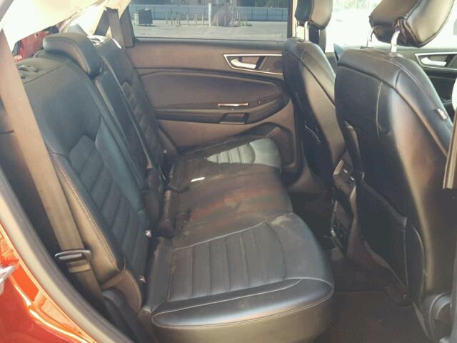 2FMTK3J87FBC35057 - 2015 FORD EDGE Kırmızı fotoğraf 6