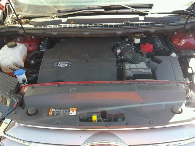 2FMTK3J87FBC35057 - 2015 FORD EDGE Kırmızı fotoğraf 7