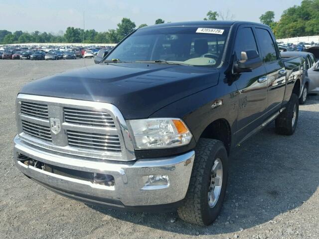 3C6UD5DL7CG127391 - 2012 DODGE RAM 2500 S BLACK photo 2