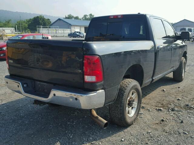 3C6UD5DL7CG127391 - 2012 DODGE RAM 2500 S BLACK photo 4