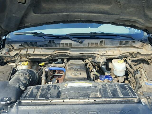 3C6UD5DL7CG127391 - 2012 DODGE RAM 2500 S BLACK photo 7