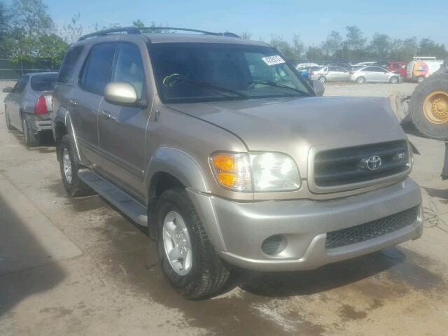 5TDBT44A31S043305 - 2001 TOYOTA SEQUOIA SR SILVER photo 1