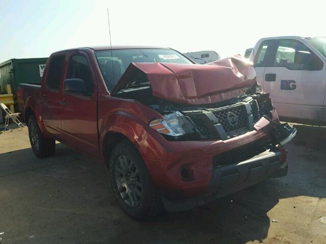 1N6AD0ER0CC460050 - 2012 NISSAN FRONTIER RED photo 1
