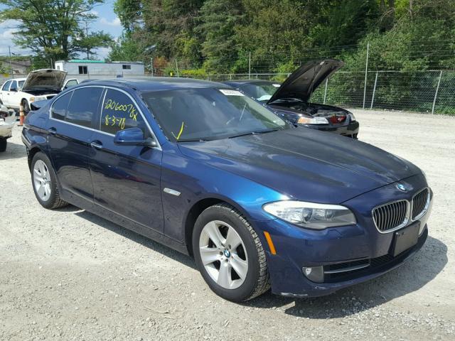 WBAXH5C52DDW15320 - 2013 BMW 528 XI BLUE photo 1