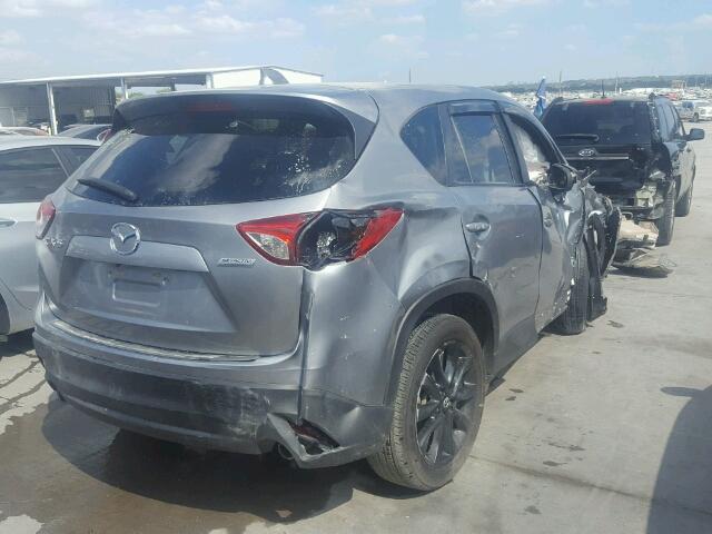 JM3KE2DY0F0519782 - 2015 MAZDA CX-5 GT SILVER photo 4