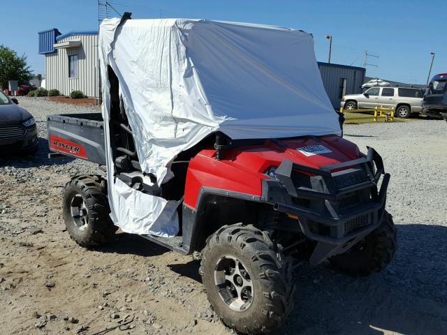 4XATH76A2B2239675 - 2011 POLARIS RANGER 800 RED photo 1