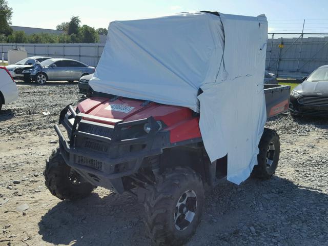 4XATH76A2B2239675 - 2011 POLARIS RANGER 800 RED photo 2