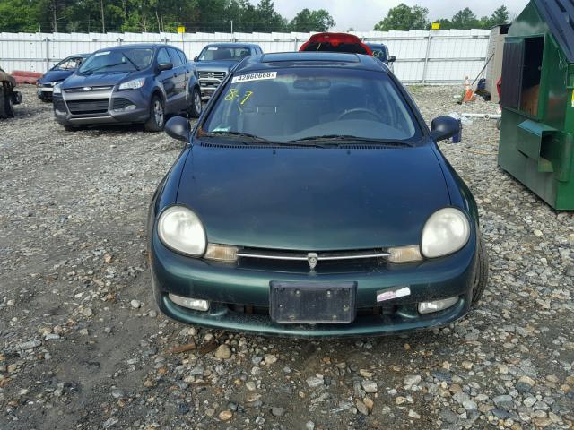 1P3ES46C0YD740015 - 2000 PLYMOUTH NEON BASE 绿色 照片 9