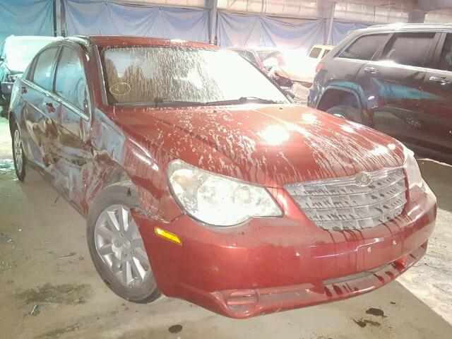 1C3CC4FB0AN128512 - 2010 CHRYSLER SEBRING RED photo 1