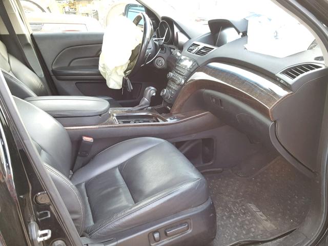 2HNYD2H71AH512488 - 2010 ACURA MDX ADVANC შავი ფოტო 5