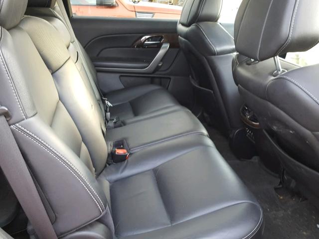 2HNYD2H71AH512488 - 2010 ACURA MDX ADVANC შავი ფოტო 6