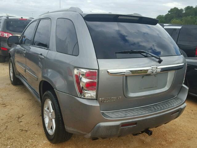 2CNDL63F766181508 - 2006 CHEVROLET EQUINOX LT GRAY photo 3