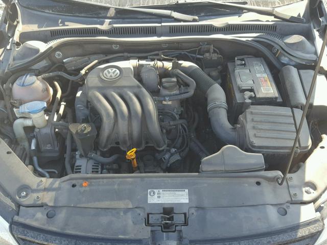 3VW2K7AJ2CM337772 - 2012 VOLKSWAGEN JETTA BASE 灰色 照片 7