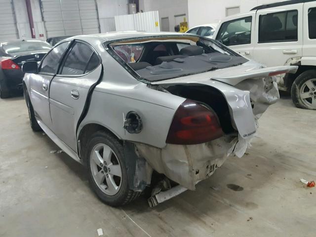 2G2WP552X61275079 - 2006 PONTIAC GRAND PRIX SILVER photo 3