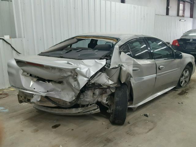 2G2WP552X61275079 - 2006 PONTIAC GRAND PRIX SILVER photo 4