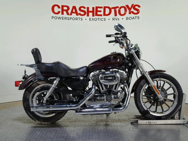 1HD1CX3157K431164 - 2007 HARLEY-DAVIDSON XL1200 L MAROON photo 1