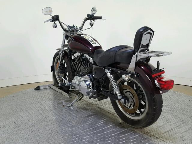 1HD1CX3157K431164 - 2007 HARLEY-DAVIDSON XL1200 L MAROON photo 6