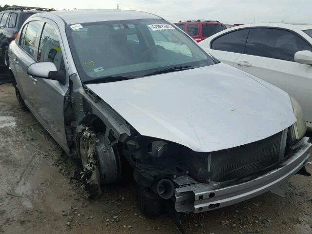 1G1AT58H497176436 - 2009 CHEVROLET COBALT SILVER photo 1