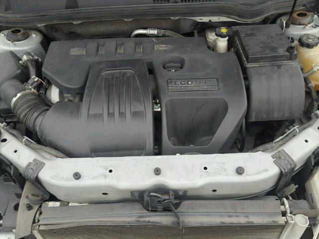 1G1AT58H497176436 - 2009 CHEVROLET COBALT SILVER photo 7