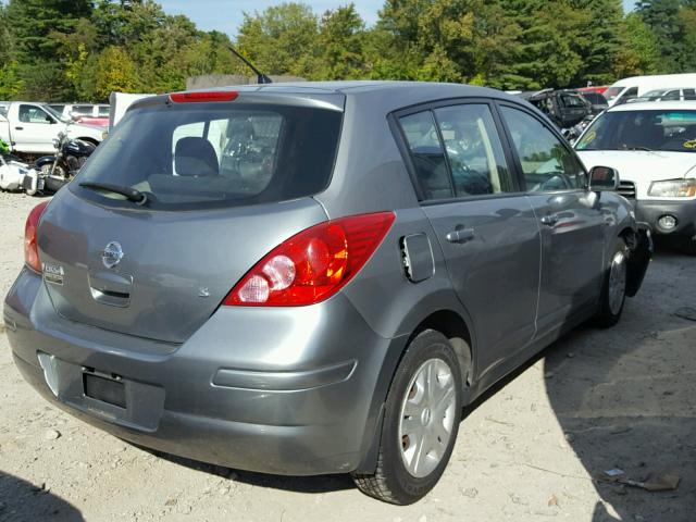 3N1BC1CP8CK274187 - 2012 NISSAN VERSA BLUE photo 4