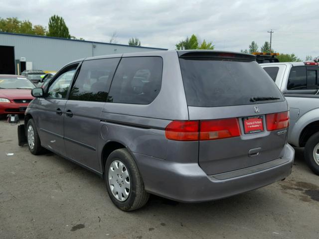 2HKRL1852XH507158 - 1999 HONDA ODYSSEY LX GRAY photo 3