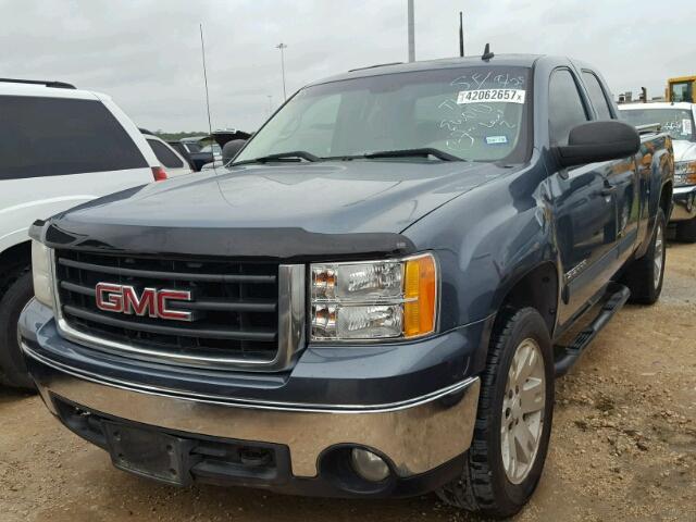 2GTEC19J871594723 - 2007 GMC NEW SIERRA TEAL photo 2