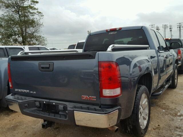 2GTEC19J871594723 - 2007 GMC NEW SIERRA TEAL photo 4