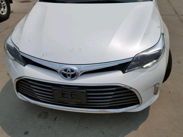 4T1BD1EB4GU048466 - 2016 TOYOTA AVALON HYB WHITE photo 7