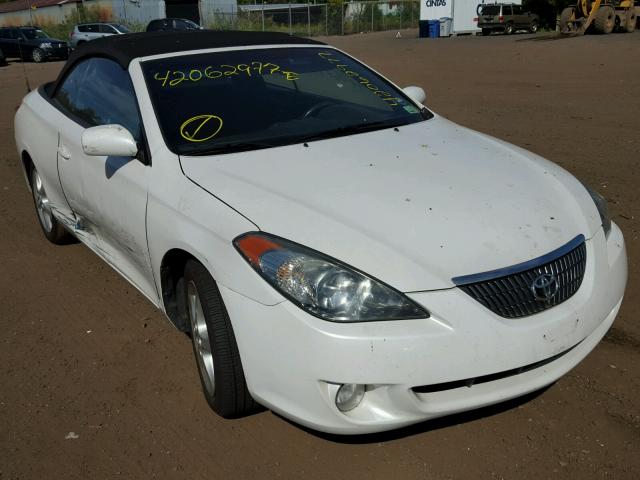 4T1FA38P66U086504 - 2006 TOYOTA CAMRY SOLA WHITE photo 1