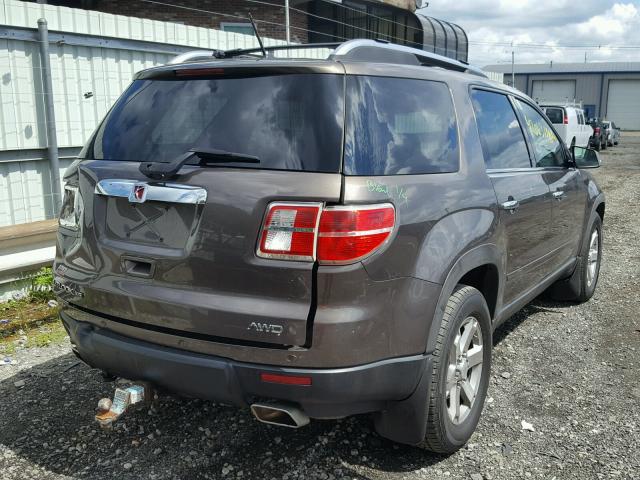 5GZEV23787J169567 - 2007 SATURN OUTLOOK XR მუქწითელი ფოტო 4