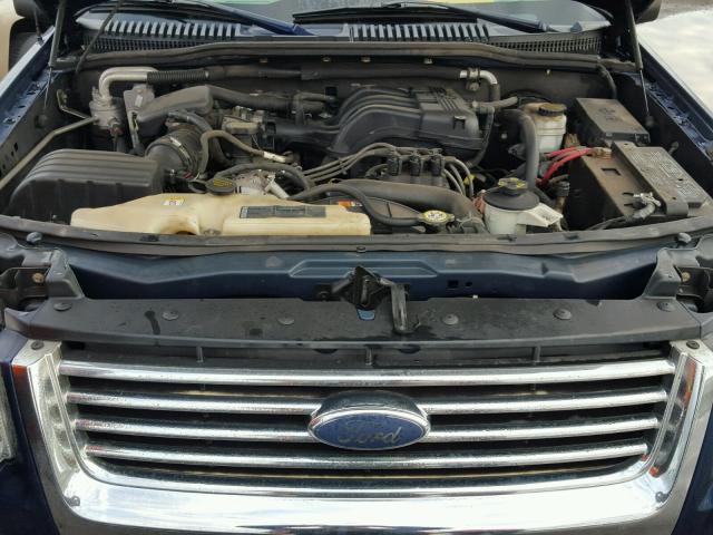 1FMEU73E26UA10701 - 2006 FORD EXPLORER BLUE photo 7