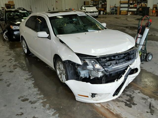 3FAHP0JG2CR193207 - 2012 FORD FUSION SEL WHITE photo 1