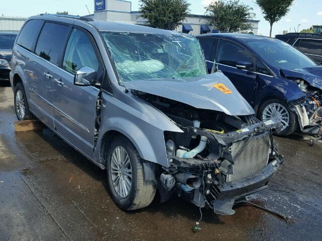 2C4RC1CG6ER231348 - 2014 CHRYSLER TOWN & COU GRAY photo 1