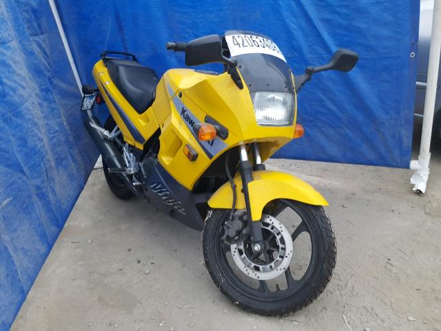 JKAEXMF114DA04479 - 2004 KAWASAKI EX250 F YELLOW photo 1